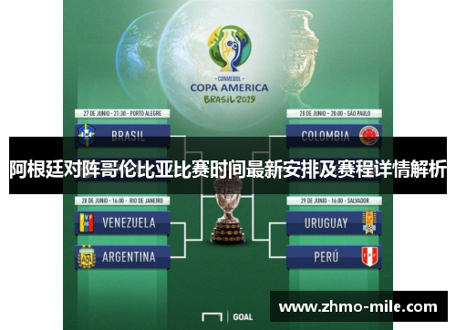 阿根廷对阵哥伦比亚比赛时间最新安排及赛程详情解析 阿根廷对阵哥伦比亚比赛时间最新安排及赛程详情解析